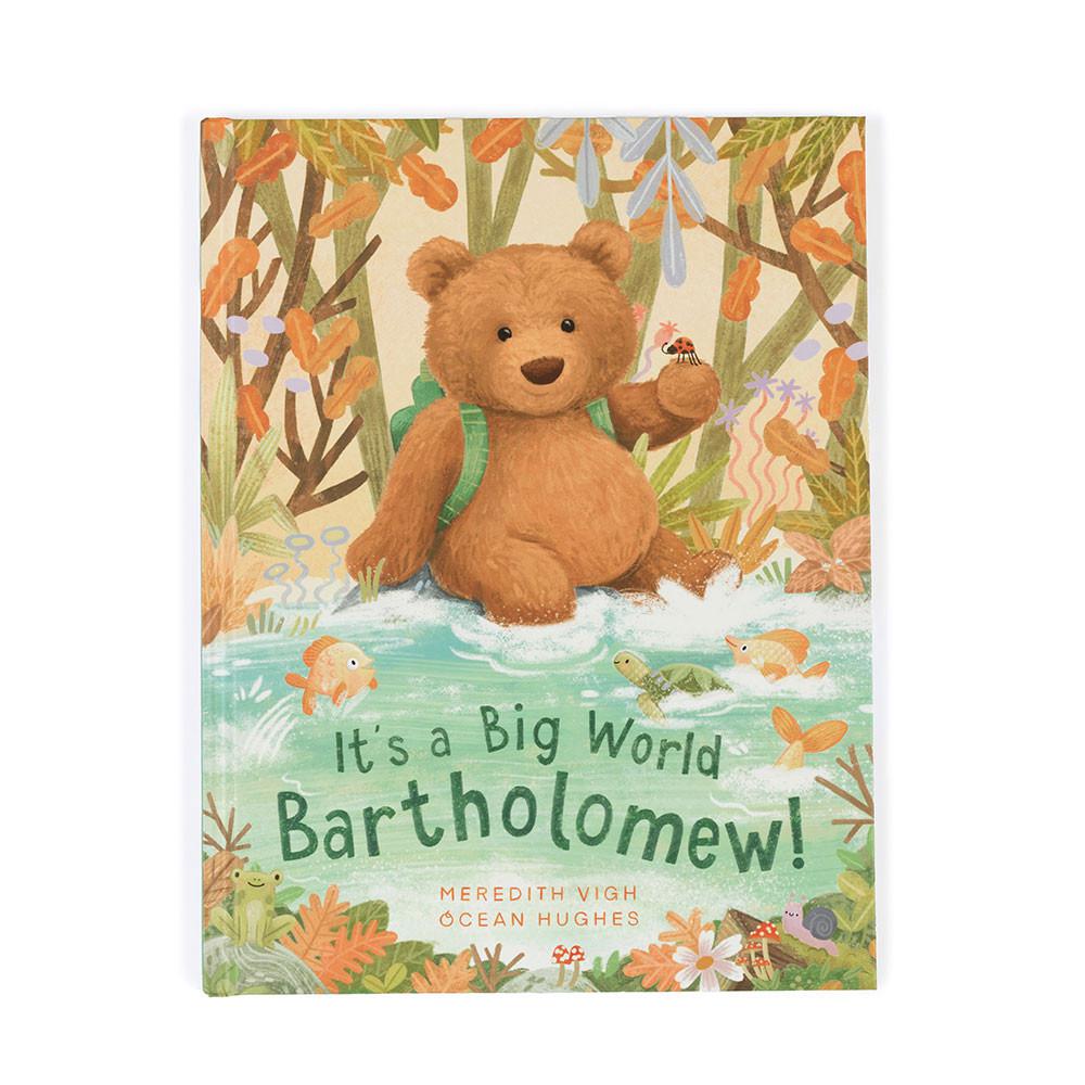 Książeczka Jellycat It\'s a Big World Bartholomew,29cm x 22cm x 1cm Brązowe | Polska  VZCK-26307