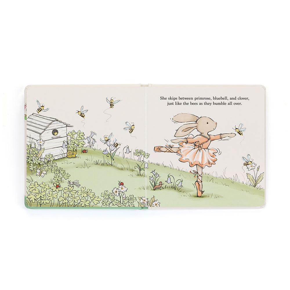Książeczka Jellycat Lottie The Ballet Króliczek,19cm x 19cm x 2cm Różowe | Polska  TOGL-10978