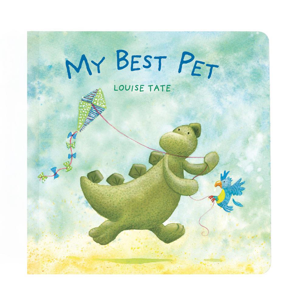 Książeczka Jellycat My Best Pet,23cm x 23cm x 2cm Zielone | Polska  SQMJ-23548