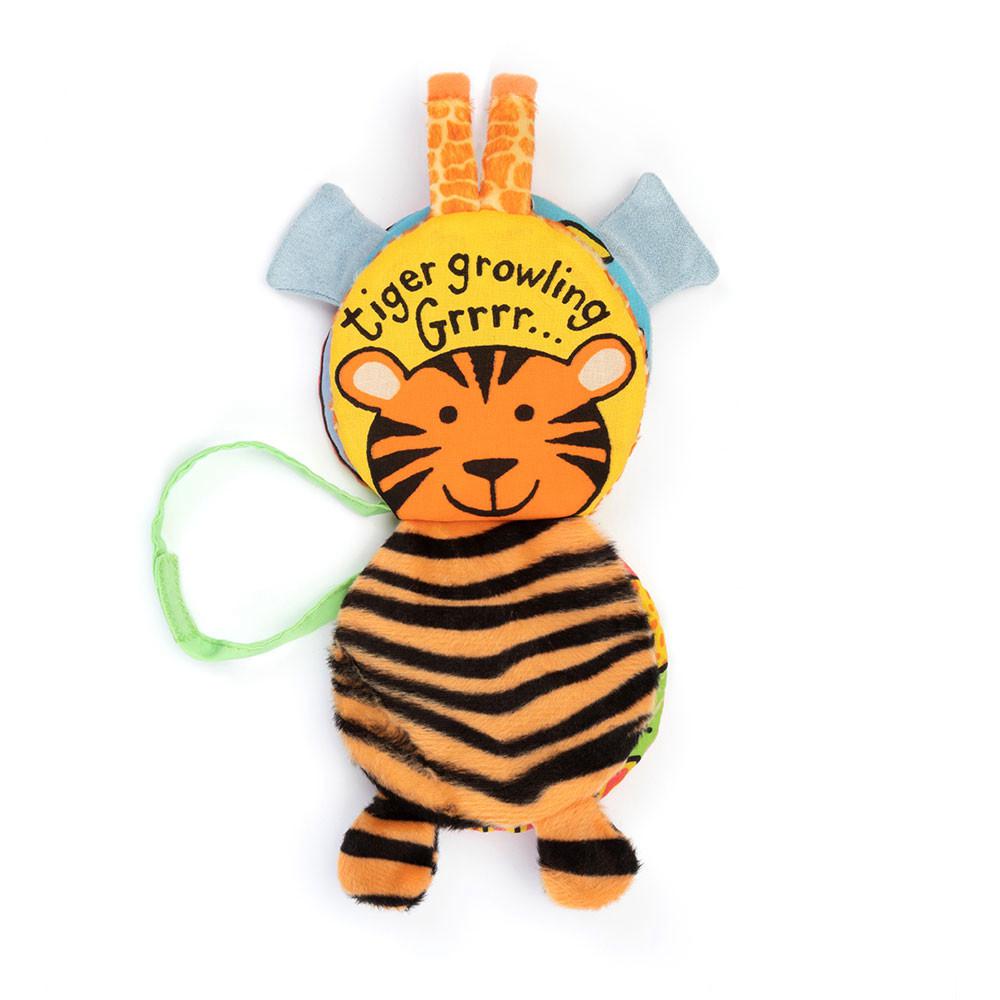 Książeczka Jellycat My Jungle,11cm x 11cm x 5cm Niebieskie | Polska  AYSB-69251