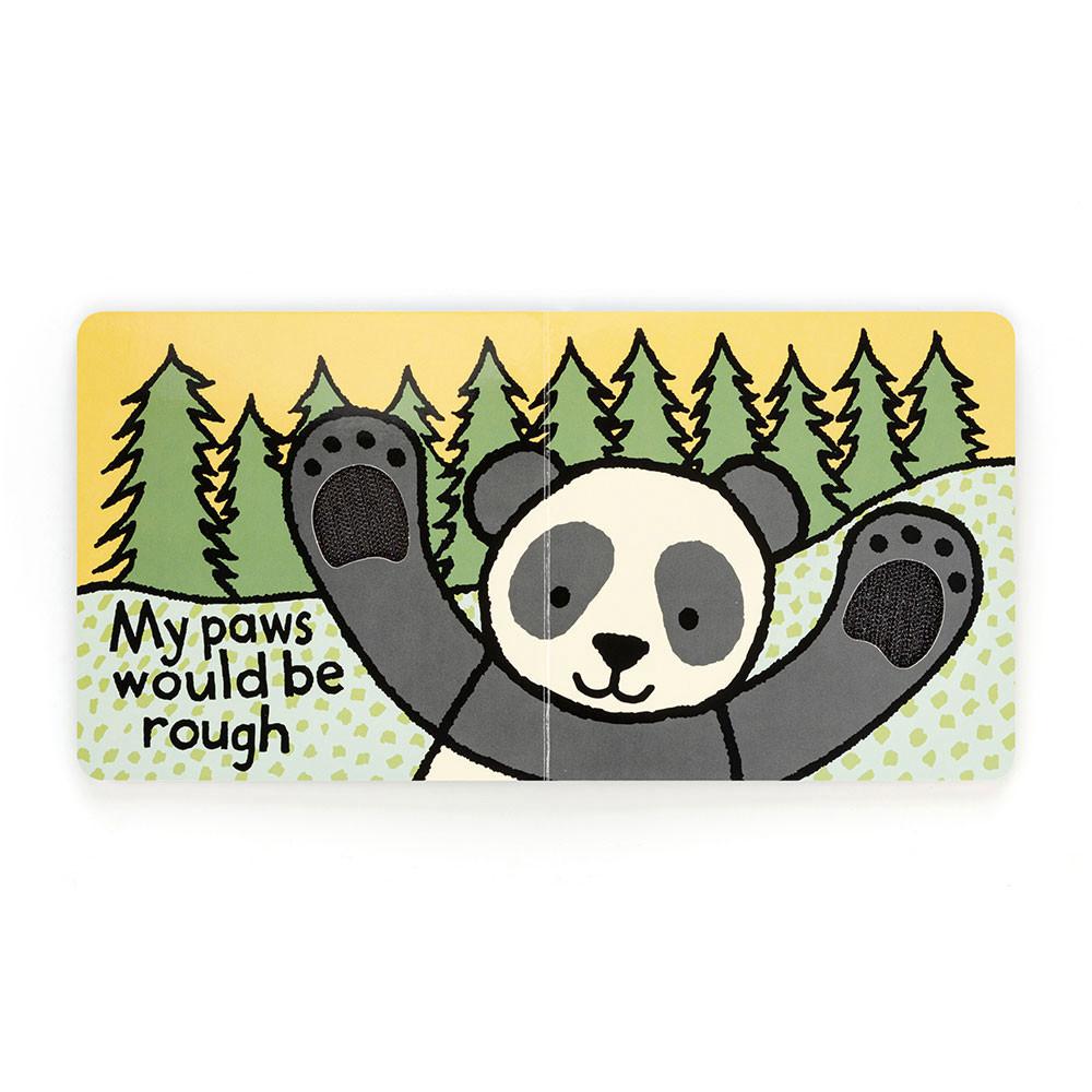 Książeczka Jellycat Panda Board,15cm x 15cm x 2cm Czarne | Polska  SMVW-12047