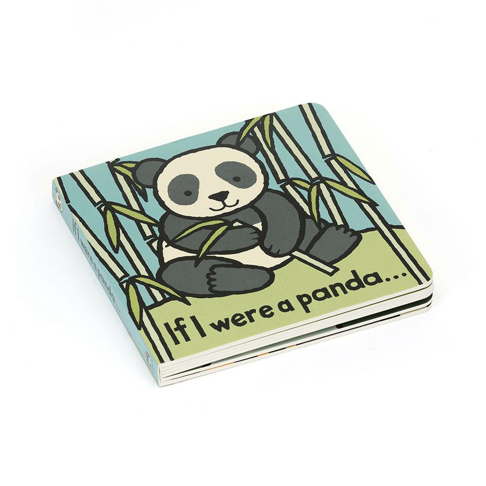 Książeczka Jellycat Panda Board,15cm x 15cm x 2cm Czarne | Polska  SMVW-12047