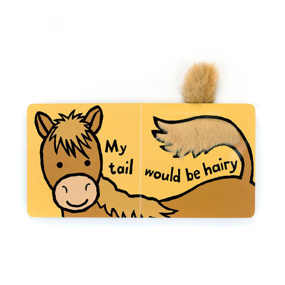 Książeczka Jellycat Pony Board,15cm x 15cm x 2cm Brązowe | Polska  RQPV-27819