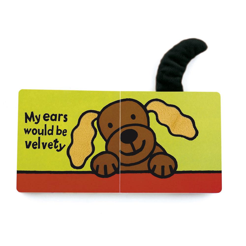 Książeczka Jellycat Puppy Board,15cm x 15cm x 2cm Białe | Polska  XNIF-26840