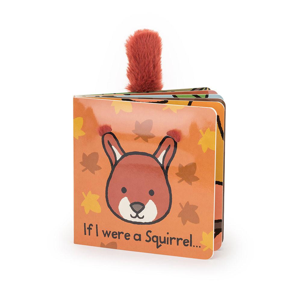 Książeczka Jellycat Squirrel Board,15cm x 15cm x 2cm Pomarańczowe | Polska  PISU-94807