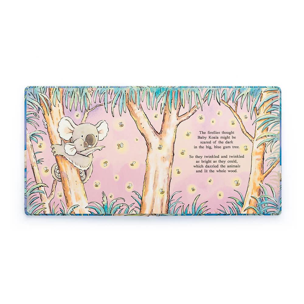 Książeczka Jellycat The Koala Who Couldn't Sleep,21cm x 21cm x 2cm Szare | Polska  VQNE-12845