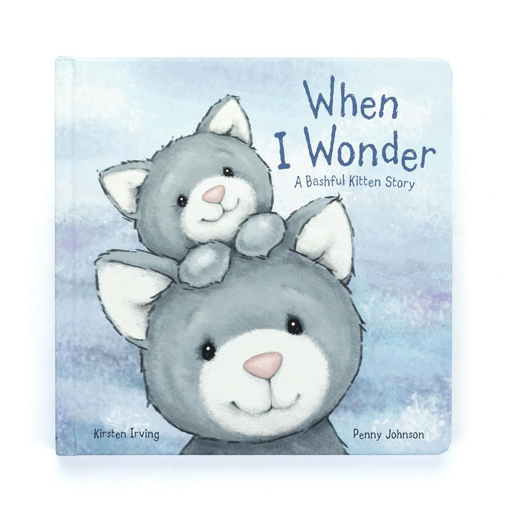 Książeczka Jellycat When I Wonder,21cm x 21cm x 2cm Szare | Polska  IEZD-51840