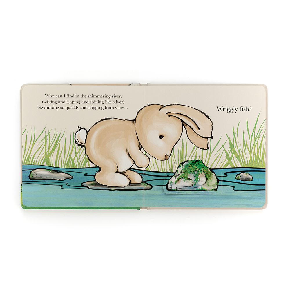 Książeczka Jellycat Who Can I Find,19cm x 19cm x 2cm Beżowe | Polska  BUYX-16234