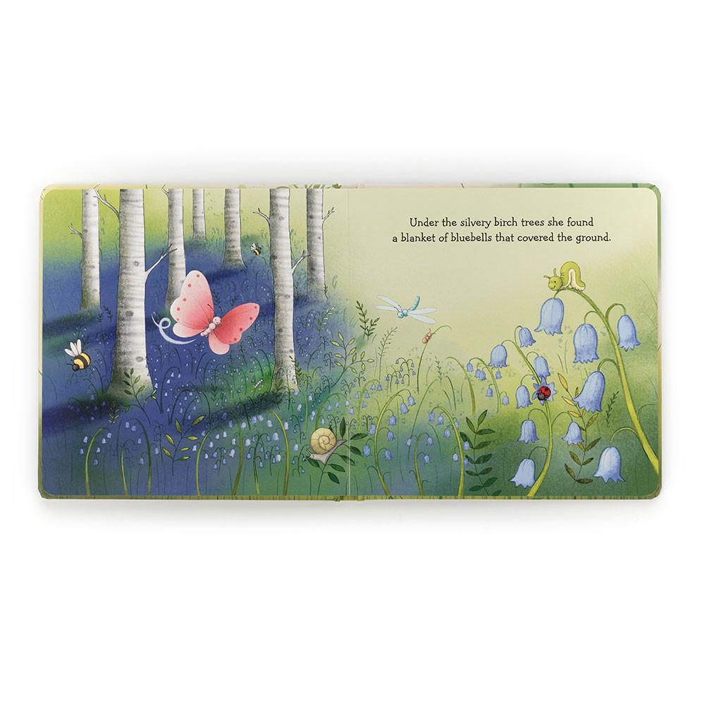 Książeczka Z Ogonkami Jellycat Beatrice Butterfly's Wild Garden and Beatrice Butterfly Różowe | Polska  KFOG-91046