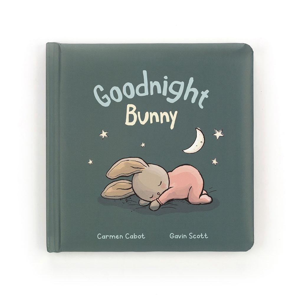 Książeczka Z Ogonkami Jellycat Goodnight Króliczek and Rock-A-Bye Króliczek Niebieskie | Polska  LOFQ-05236