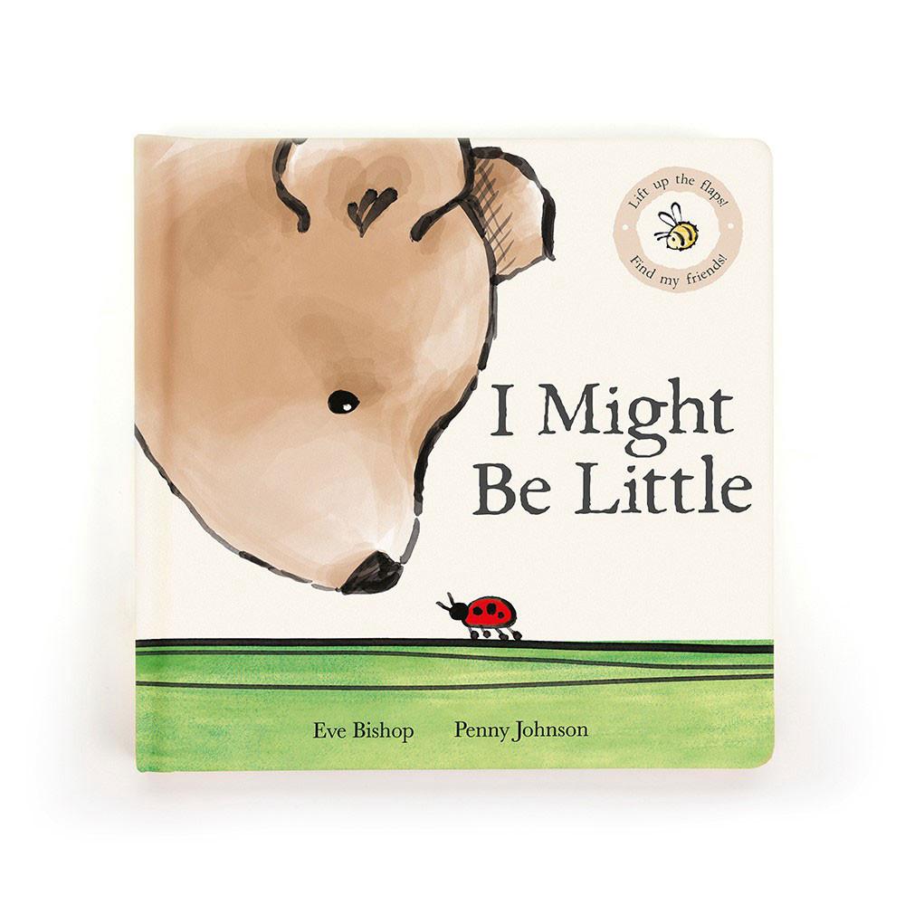 Książeczka Z Ogonkami Jellycat I Might Be Little and Little Miś Brązowe | Polska  GMCL-57184