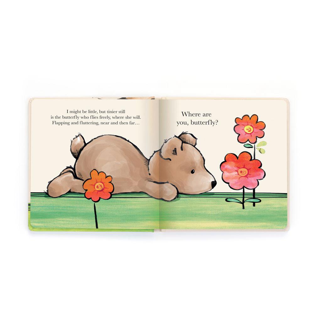 Książeczka Z Ogonkami Jellycat I Might Be Little and Little Miś Brązowe | Polska  GMCL-57184