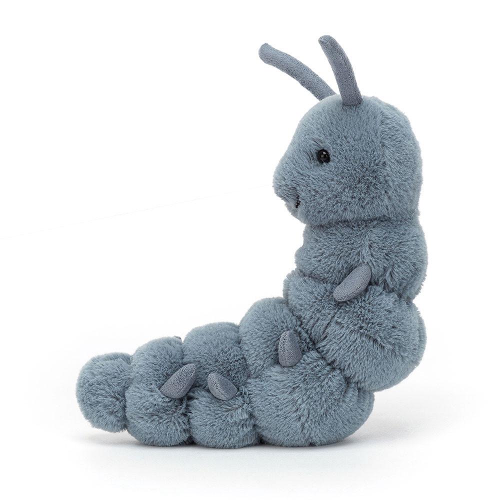 Owady Jellycat Wriggidig Bug,14cm x 6cm x 14cm Niebieskie | Polska  GWYK-90248