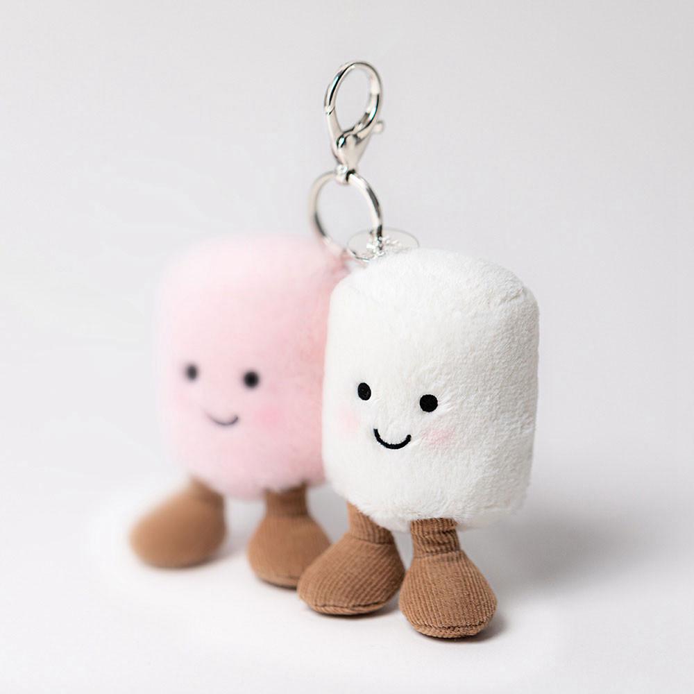 Płazy I Gady Jellycat Amuseables Pair of Marshmallows,15cm x 11cm x 5cm Różowe | Polska  BVXA-64785