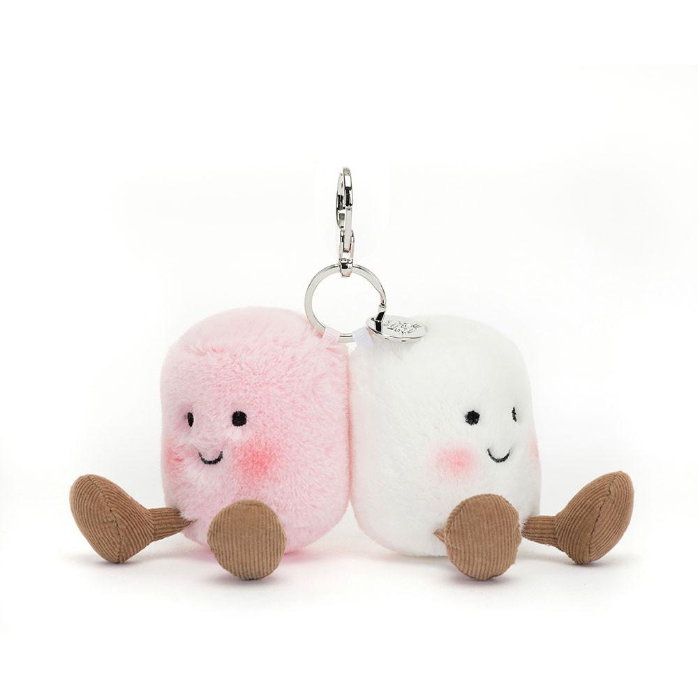 Płazy I Gady Jellycat Amuseables Pair of Marshmallows,15cm x 11cm x 5cm Różowe | Polska  BVXA-64785