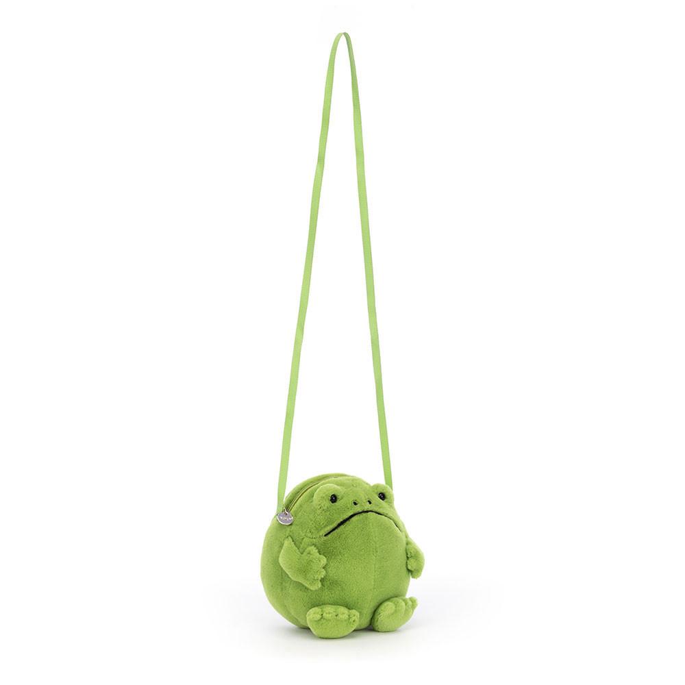 Płazy I Gady Jellycat Ricky Rain Frog,17cm x 17cm x 5cm Zielone | Polska  HEGB-34965