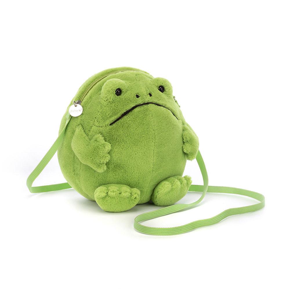 Płazy I Gady Jellycat Ricky Rain Frog,17cm x 17cm x 5cm Zielone | Polska  HEGB-34965
