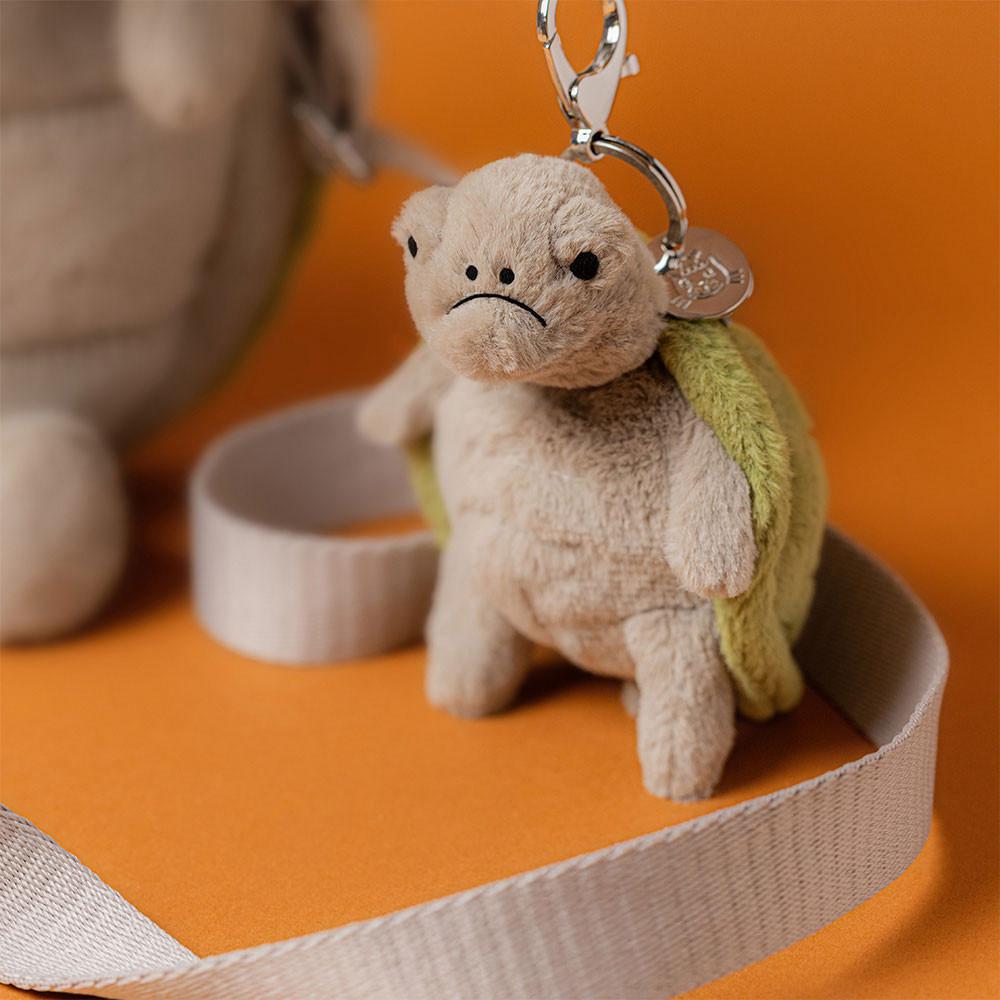 Płazy I Gady Jellycat Timmy Turtle,15cm x 7cm x 6cm Zielone | Polska  ESJW-79140