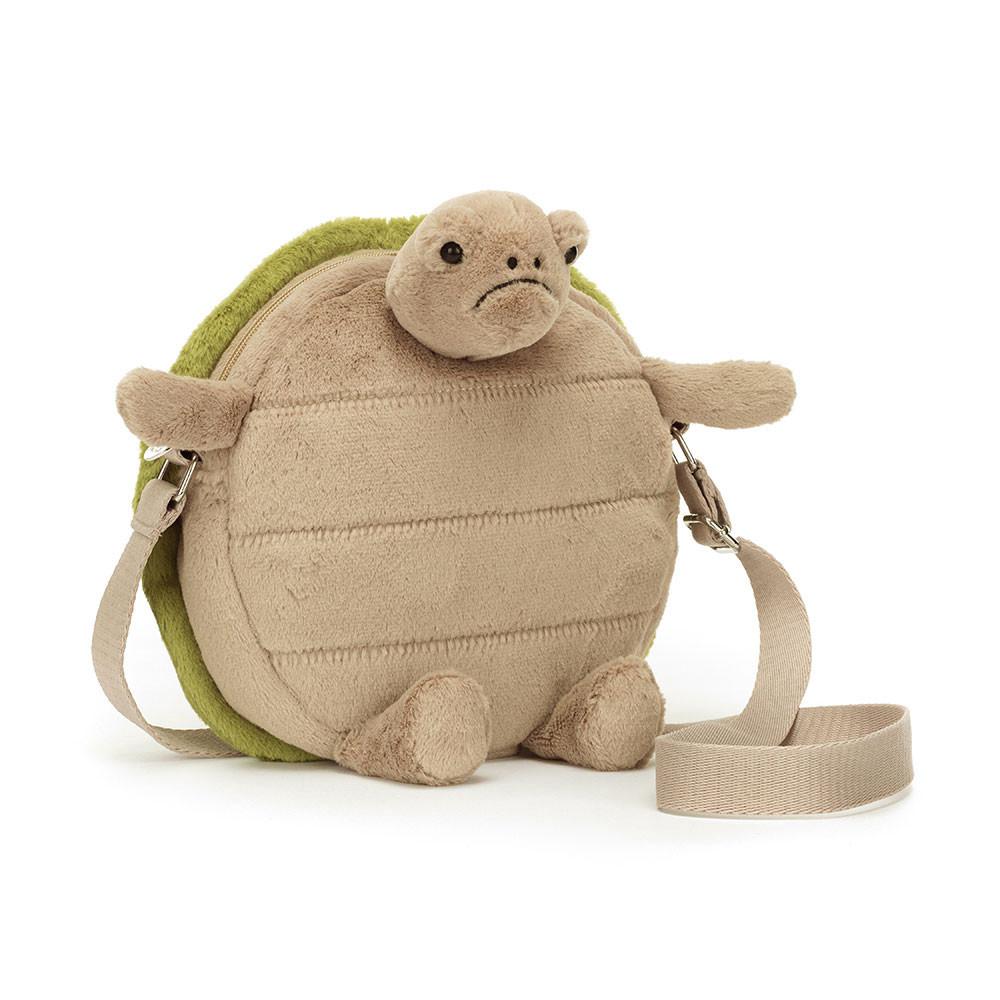 Płazy I Gady Jellycat Timmy Turtle,26cm x 22cm x 5cm Zielone | Polska  TNKF-67039