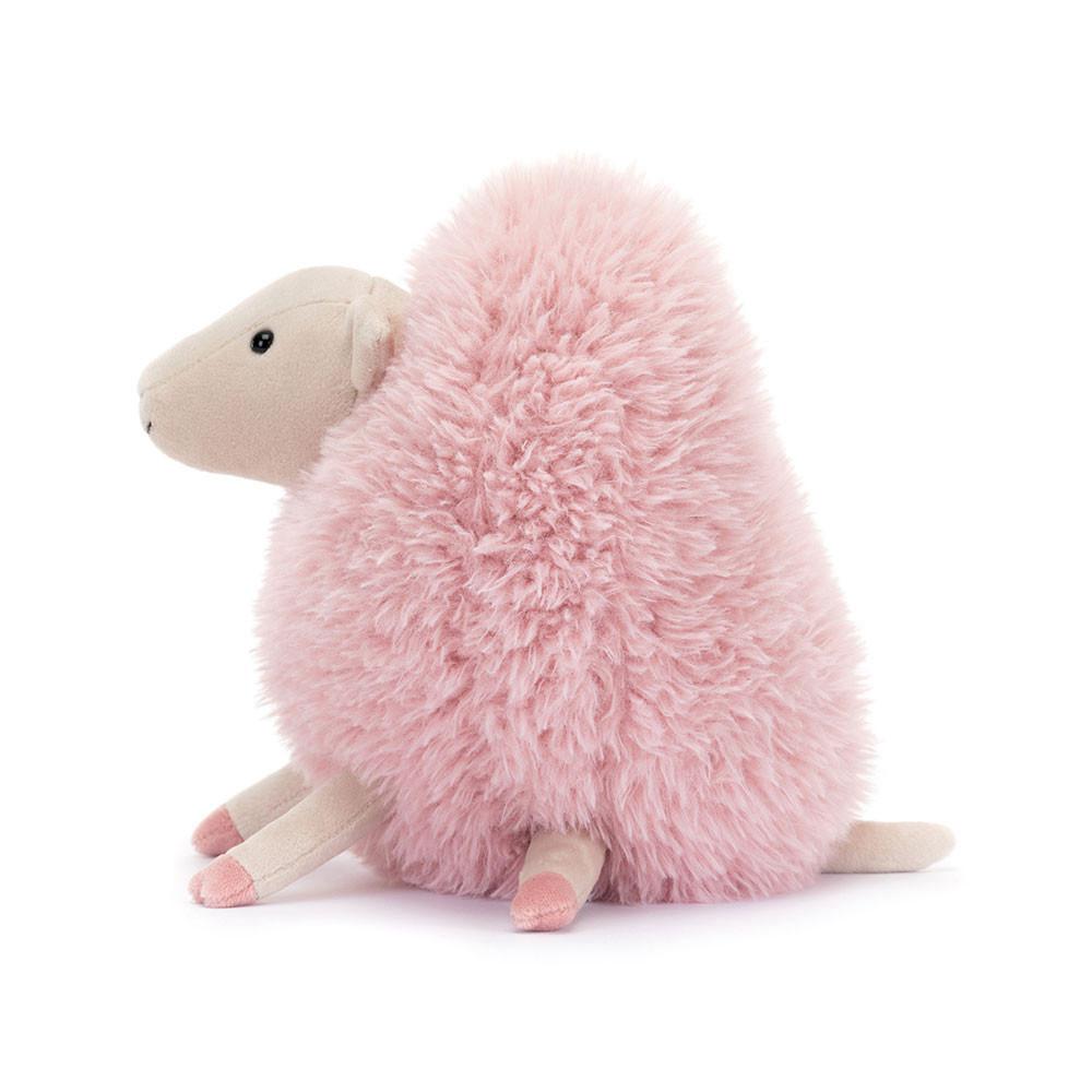 Pluszaki Jellycat Aimee Sheep,21cm x 22cm x 12cm Różowe | Polska  FCDR-98245