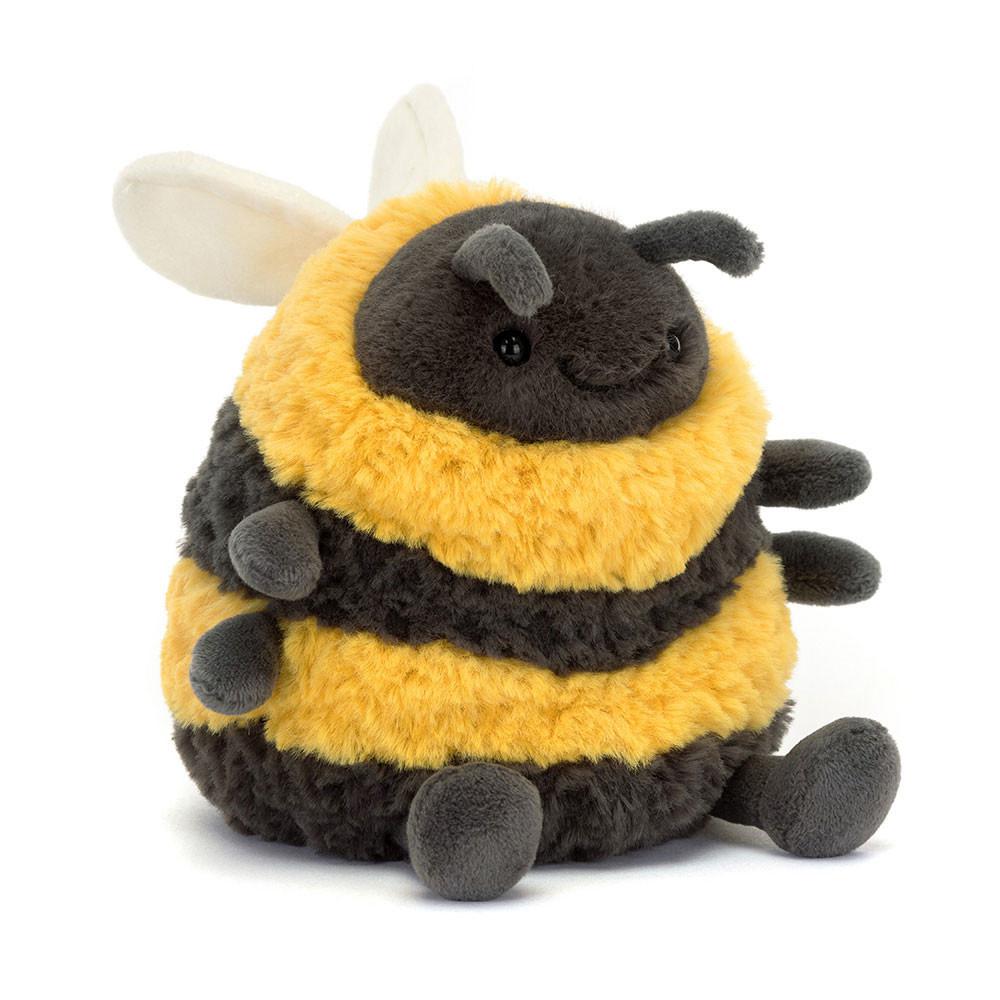 Pluszaki Jellycat Albee Bee,16cm x 11cm x 12cm Żółte | Polska  JERY-60452