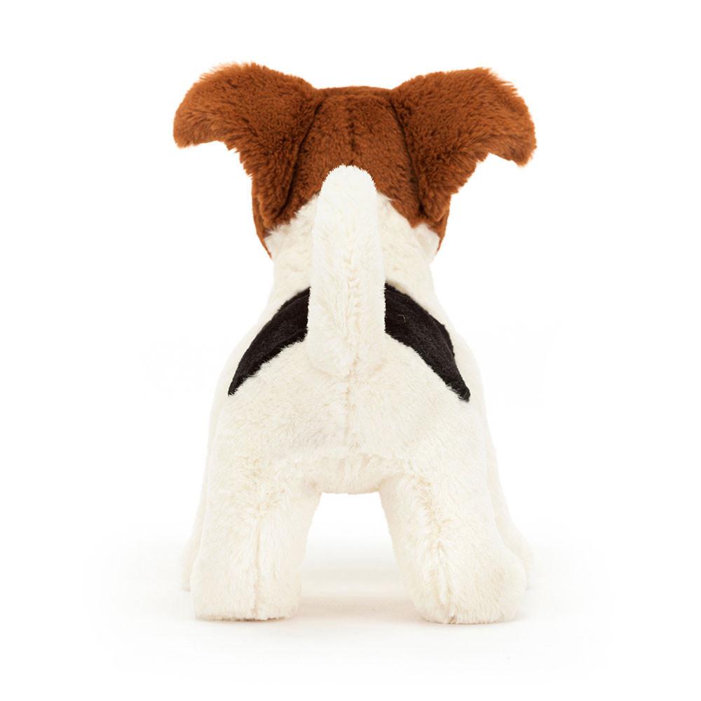 Pluszaki Jellycat Albert Jack Russell,18cm x 6cm x 16cm Białe | Polska  FVUZ-18950