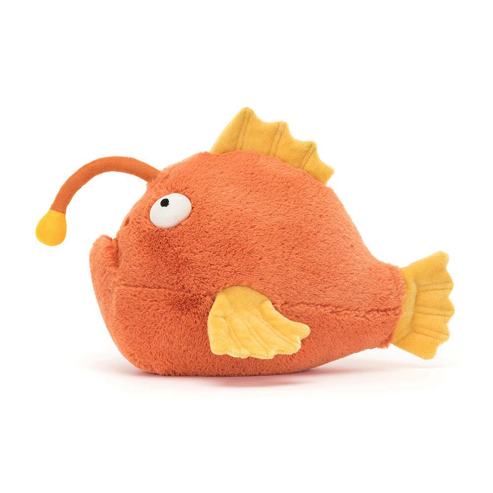 Pluszaki Jellycat Alexis Anglerfish,14cm x 12cm x 21cm Pomarańczowe | Polska  YXAF-49310