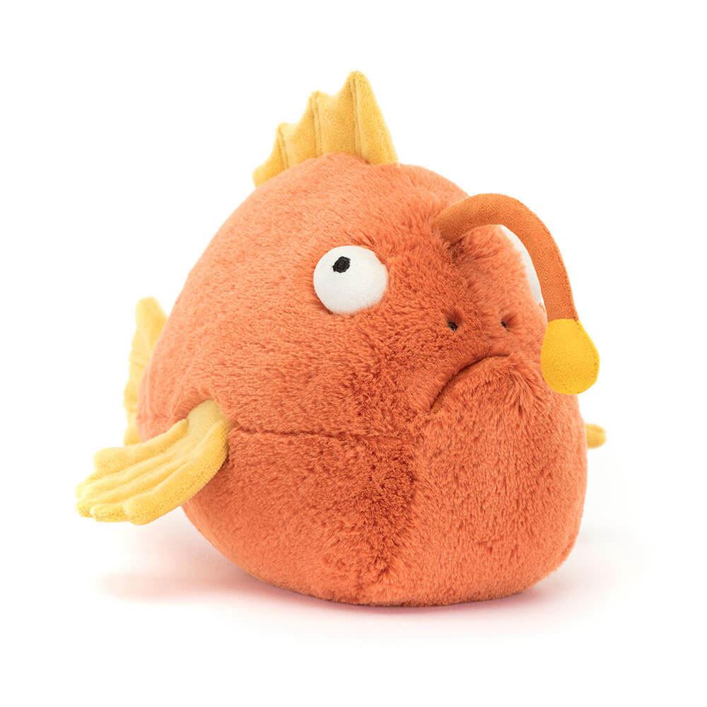 Pluszaki Jellycat Alexis Anglerfish,14cm x 12cm x 21cm Pomarańczowe | Polska  YXAF-49310