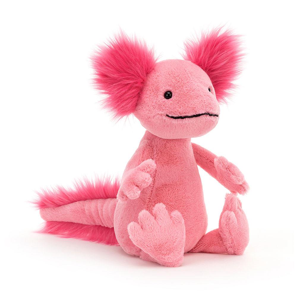 Pluszaki Jellycat Alice Axolotl,31cm x 10cm x 27cm Różowe | Polska  RCTZ-78295