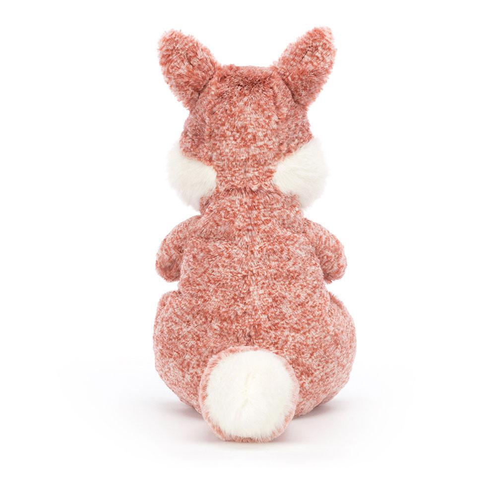 Pluszaki Jellycat Ambrosie Fox,24cm x 10cm x 10cm Czerwone | Polska  JANF-37501