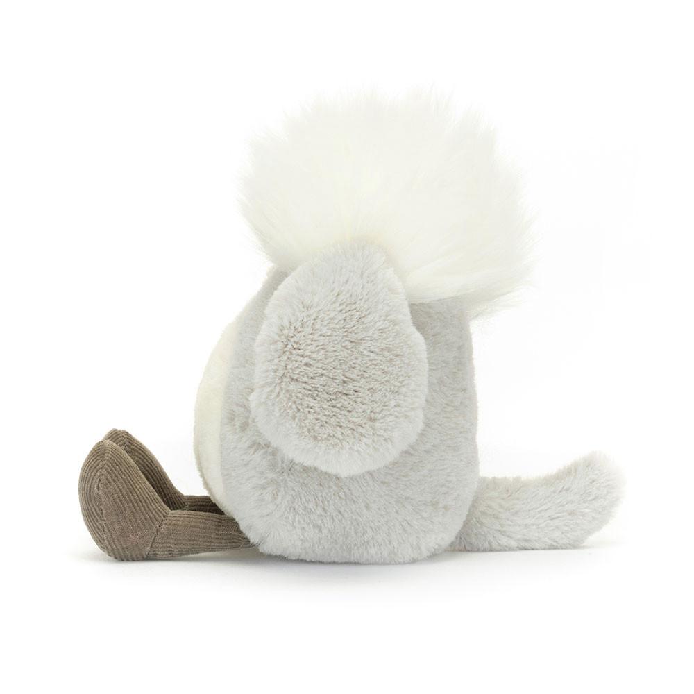 Pluszaki Jellycat Amuseabean SheepPiesek,12cm x 9cm x 6cm Szare | Polska  IBEN-42756