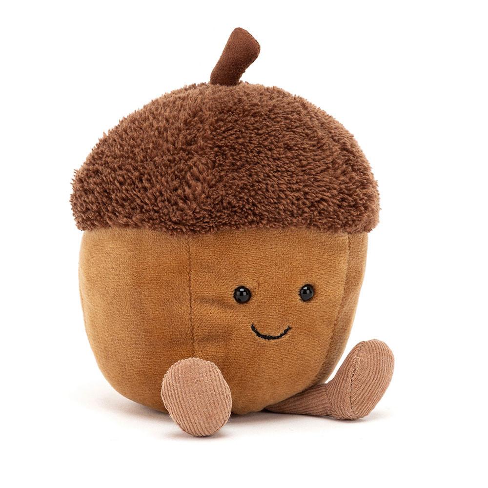 Pluszaki Jellycat Amuseables Acorn,13cm x 8cm x 8cm Brązowe | Polska  DHFA-96783