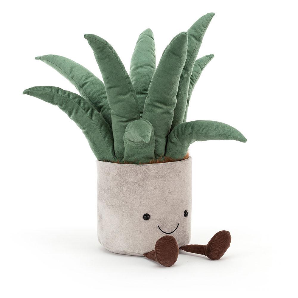 Pluszaki Jellycat Amuseables Aloe Vera,40cm x 14cm x 14cm Zielone | Polska  ZAUR-01648