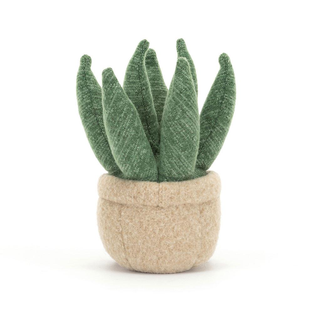 Pluszaki Jellycat Amuseables Aloe Vera Small,17cm x 8cm x 7cm Zielone | Polska  QRSP-26491