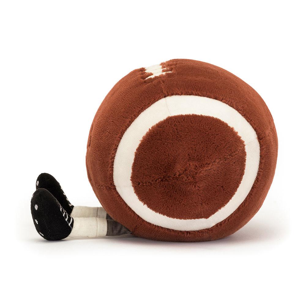 Pluszaki Jellycat Amuseables American Football,25cm x 28cm x 16cm Brązowe | Polska  JXRZ-71348