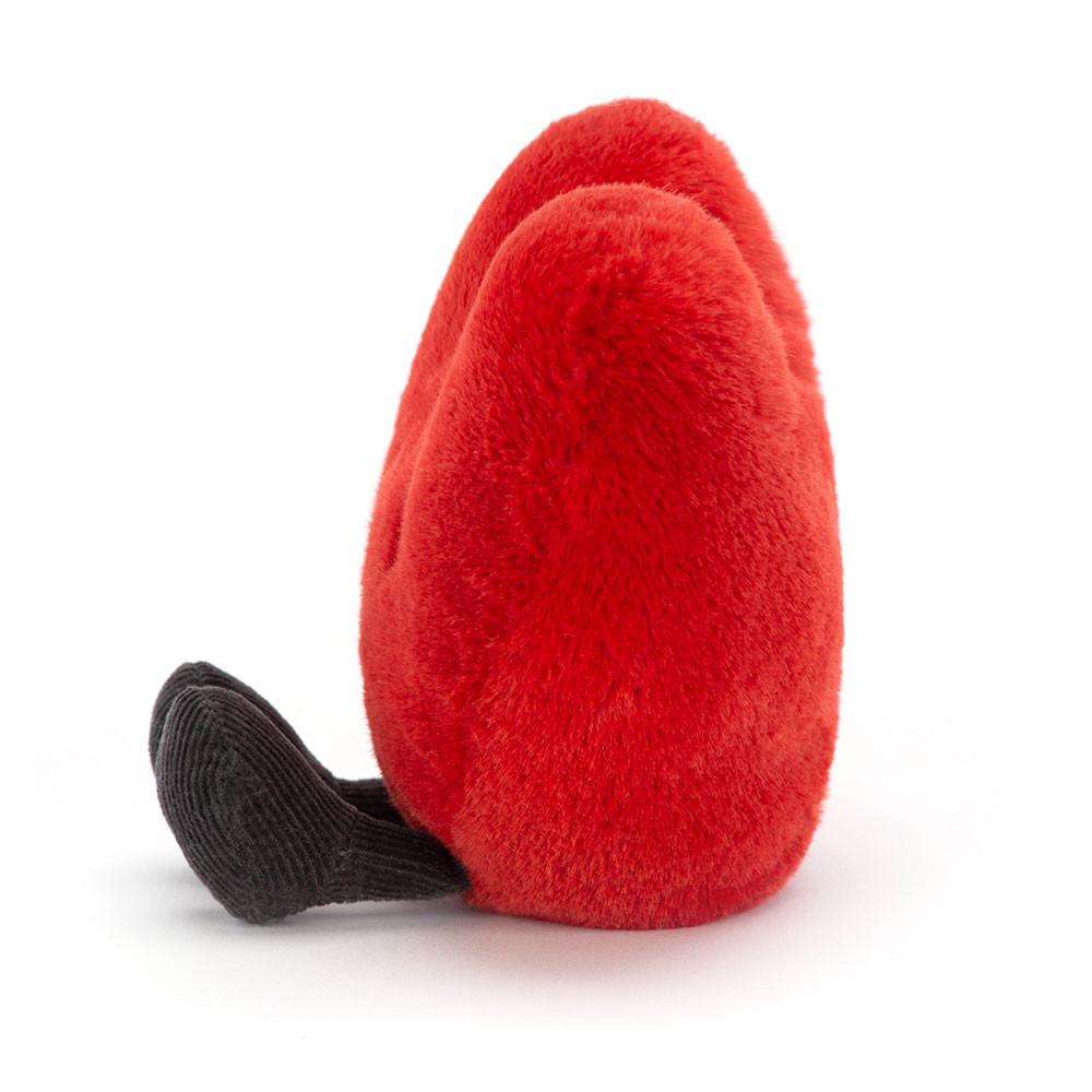 Pluszaki Jellycat Amuseables Amuseable Heart,17cm x 19cm x 7cm Czerwone | Polska  UKOT-67583