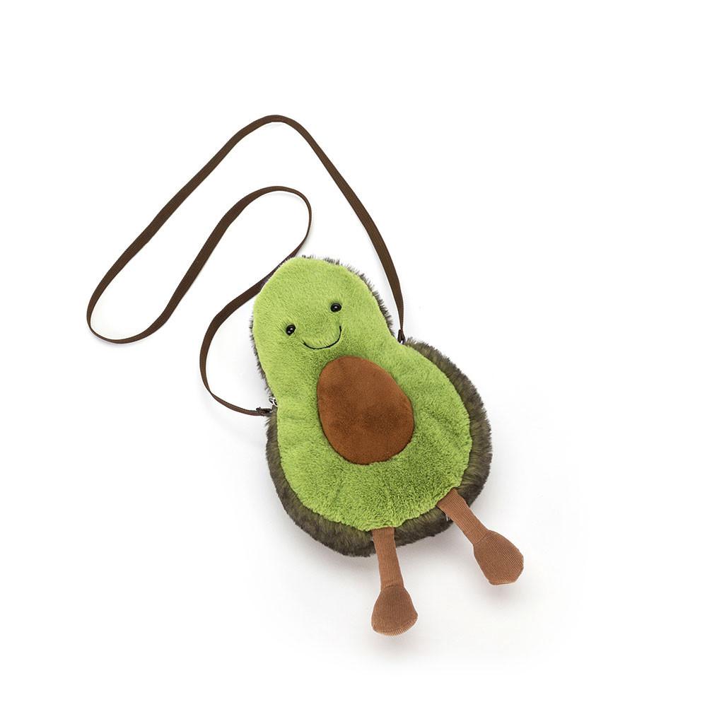 Pluszaki Jellycat Amuseables Avocado,29cm x 16cm x 9cm Zielone | Polska  SROD-13975