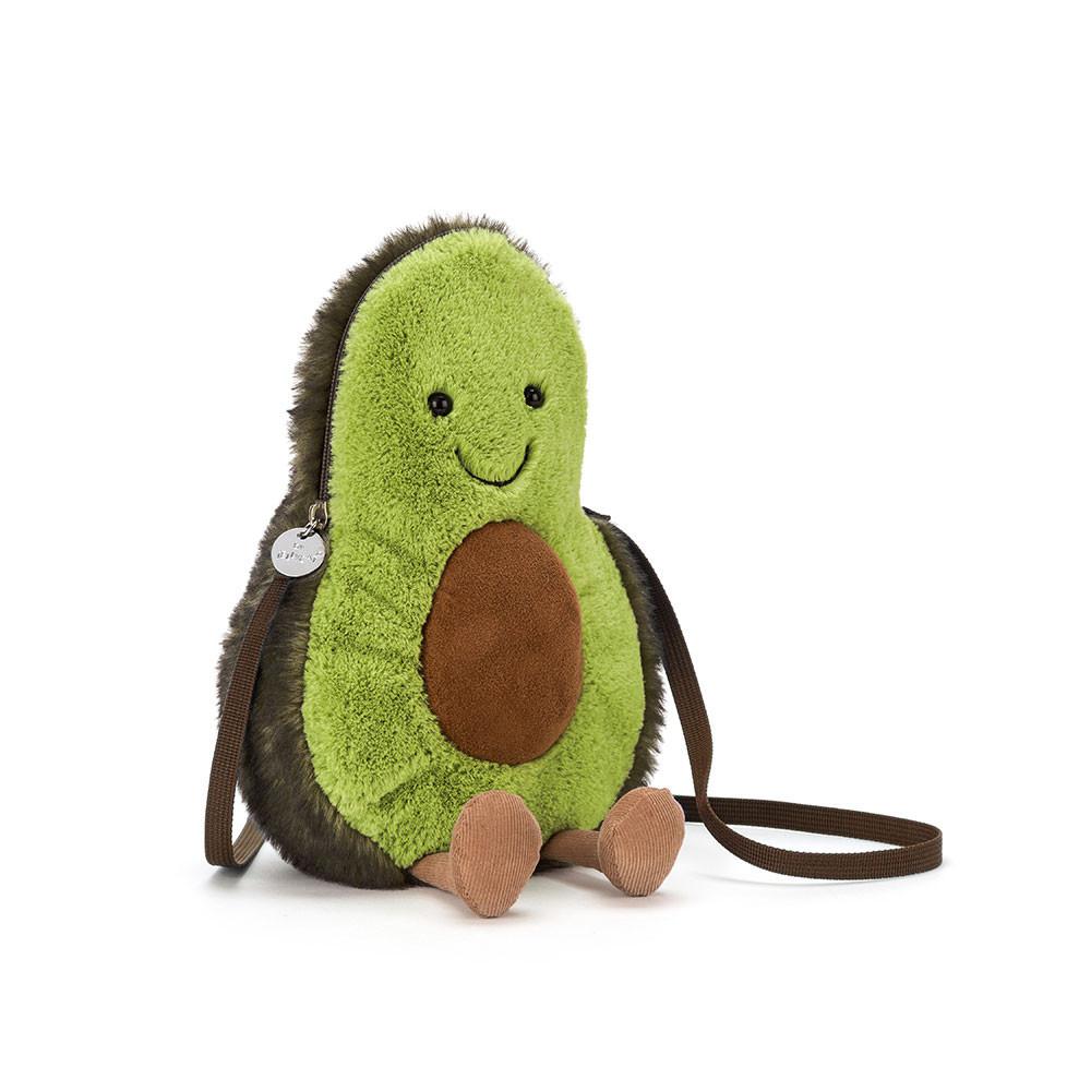 Pluszaki Jellycat Amuseables Avocado,29cm x 16cm x 9cm Zielone | Polska  SROD-13975