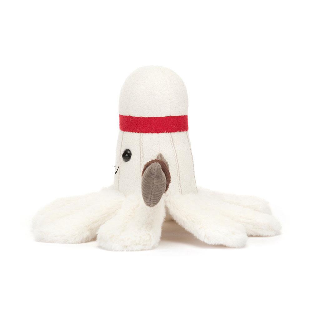Pluszaki Jellycat Amuseables Badminton,12cm x 15cm x 14cm Białe | Polska  VAQI-31452