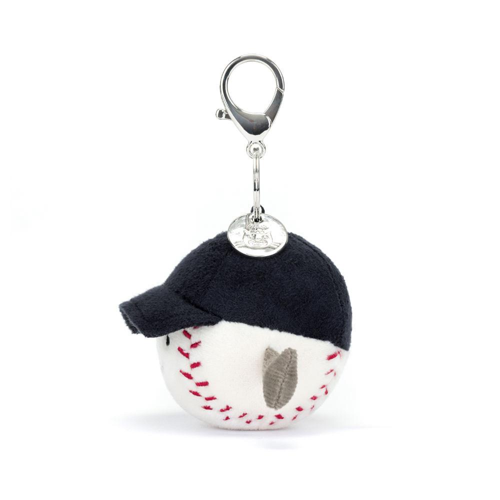 Pluszaki Jellycat Amuseables Baseball,12cm x 6cm x 6cm Białe | Polska  GMDJ-70941