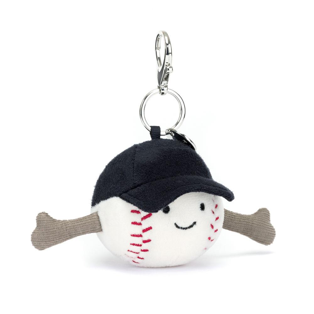 Pluszaki Jellycat Amuseables Baseball,12cm x 6cm x 6cm Białe | Polska  GMDJ-70941