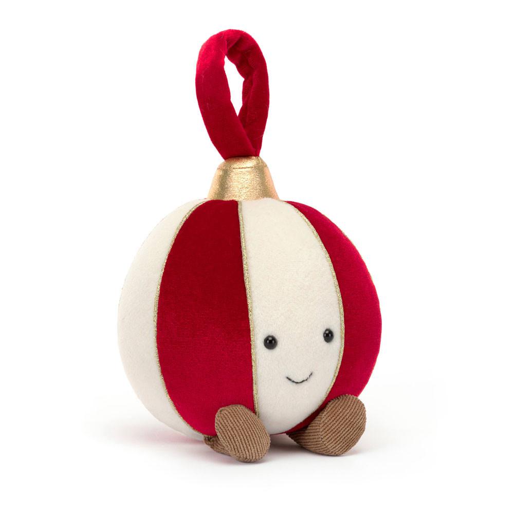 Pluszaki Jellycat Amuseables Bauble,16cm x 12cm x 12cm Czerwone | Polska  WQLM-02893