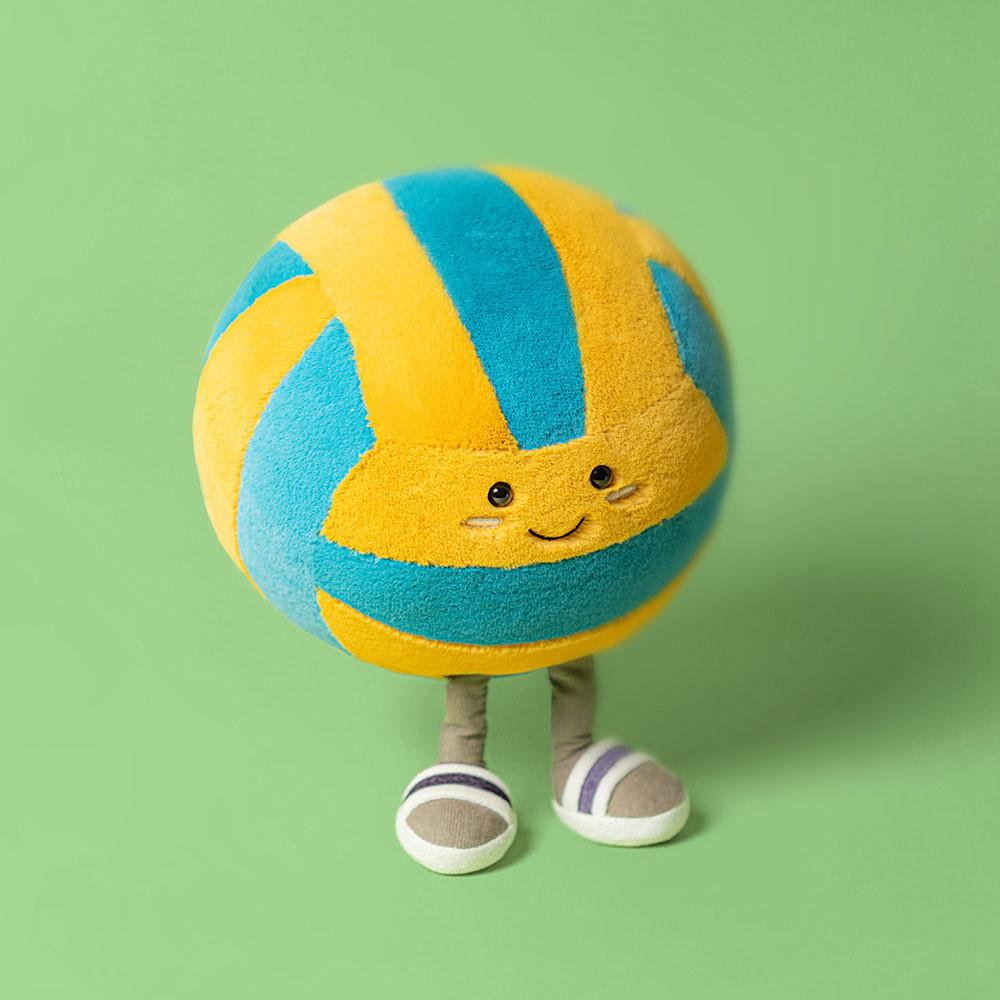Pluszaki Jellycat Amuseables Beach Volley,26cm x 21cm x 21cm Żółte | Polska  RSWK-17835