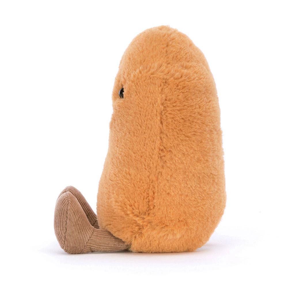 Pluszaki Jellycat Amuseables Bean,13cm x 6cm x 5cm Pomarańczowe | Polska  XNAG-30745
