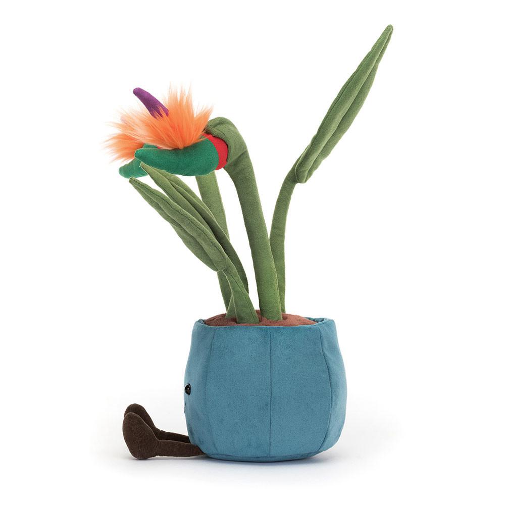 Pluszaki Jellycat Amuseables Bird of Paradise,38cm x 17cm x 14cm Zielone | Polska  AJYR-86413