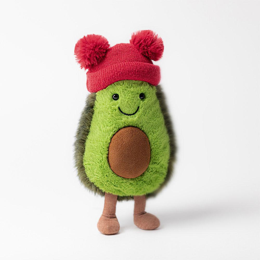 Pluszaki Jellycat Amuseables Bobble Avocado,19cm x 10cm x 6cm Zielone | Polska  NBPV-27301