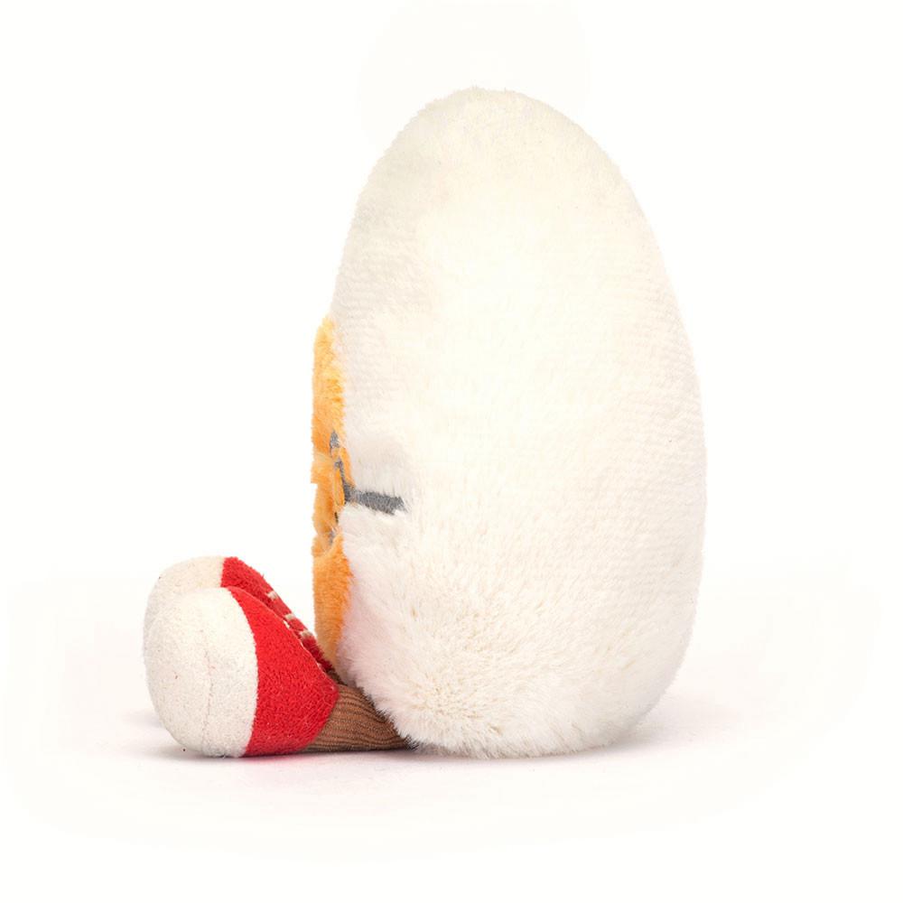 Pluszaki Jellycat Amuseables Boiled Jajko Geek,14cm x 9cm x 4cm Białe | Polska  TQCM-81072