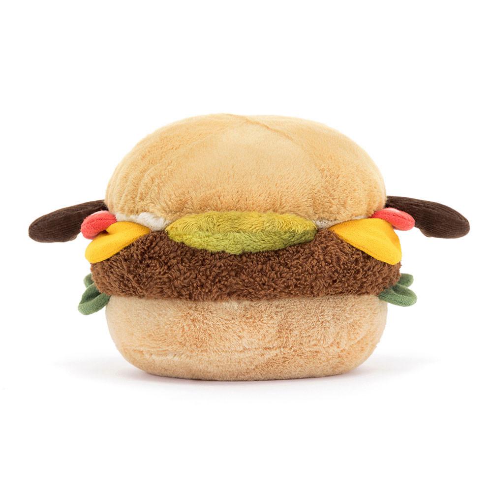 Pluszaki Jellycat Amuseables Burger,12cm x 12cm x 11cm Brązowe | Polska  CTEQ-93650
