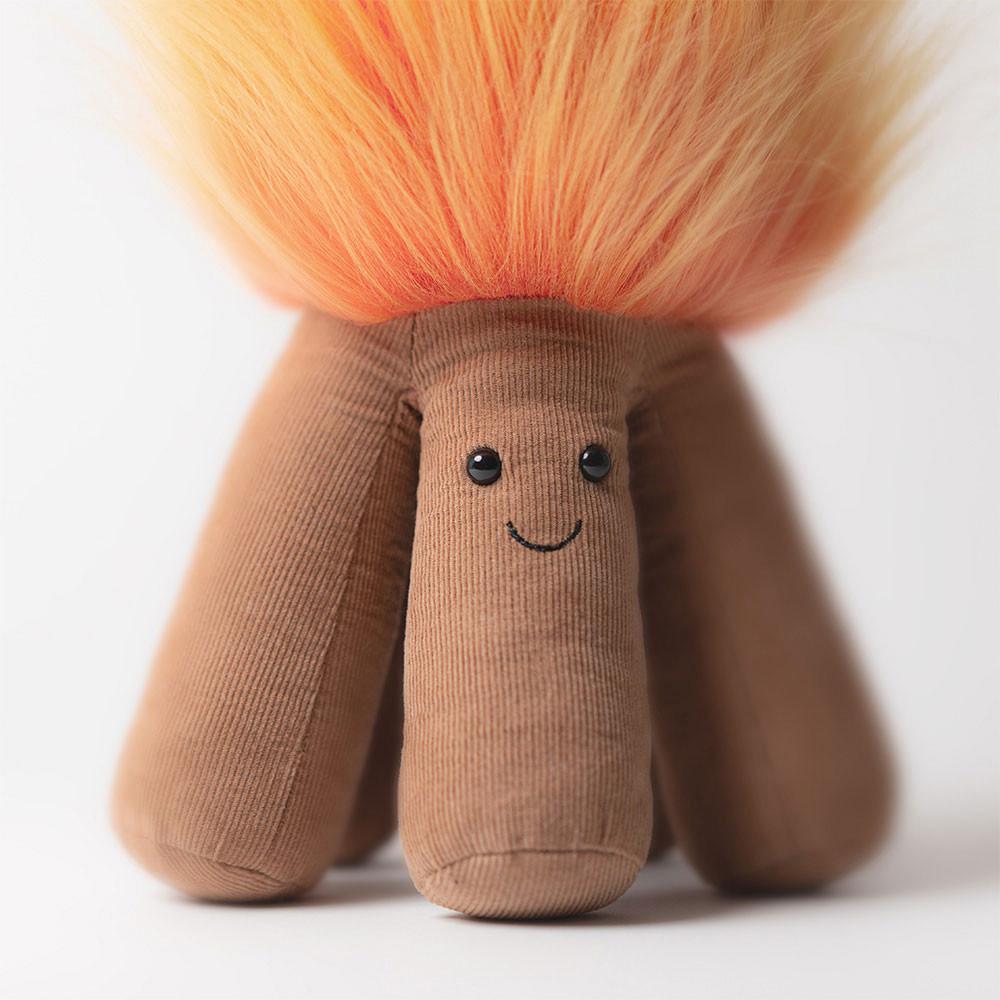 Pluszaki Jellycat Amuseables Campfire,21cm x 15cm x 15cm Pomarańczowe | Polska  TYVE-05179