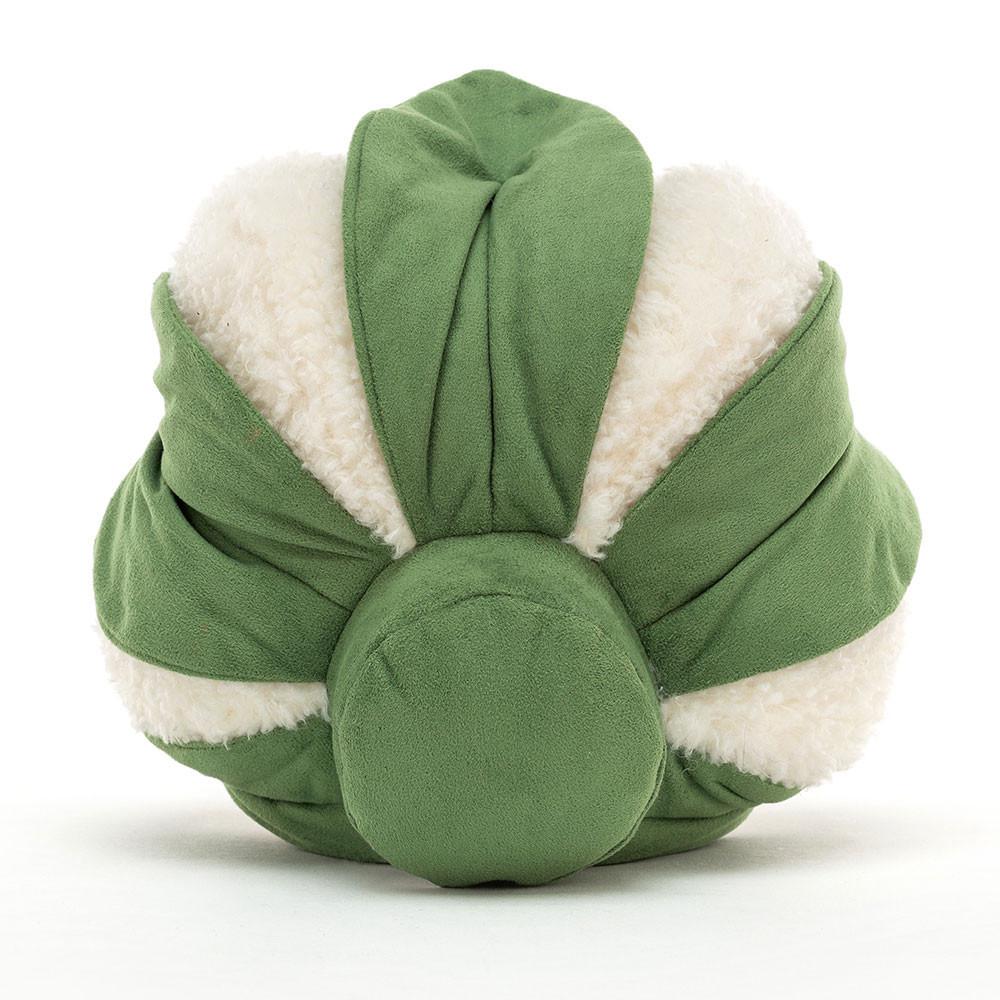 Pluszaki Jellycat Amuseables Cauliflower,20cm x 17cm x 13cm Białe | Polska  SPLU-92731